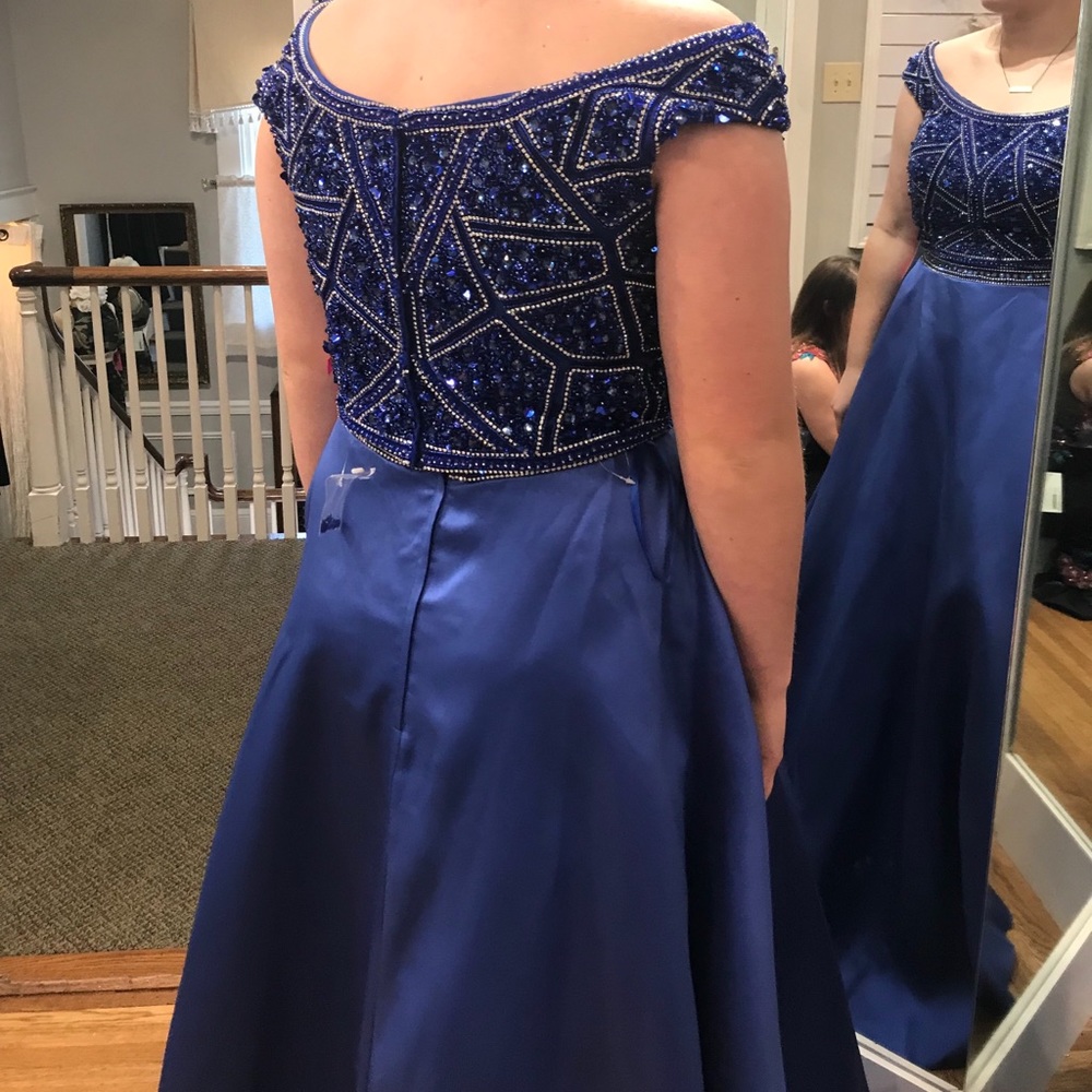 Royal Blue prom/formal dress